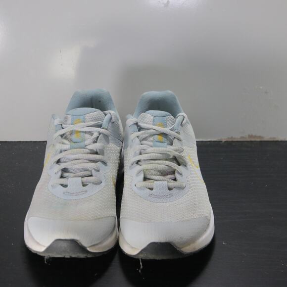 Nike Revolution 6 NN Youth Sz 4Boys 007525 White Blue Running Athletic Sneakers - Picture 6 of 10